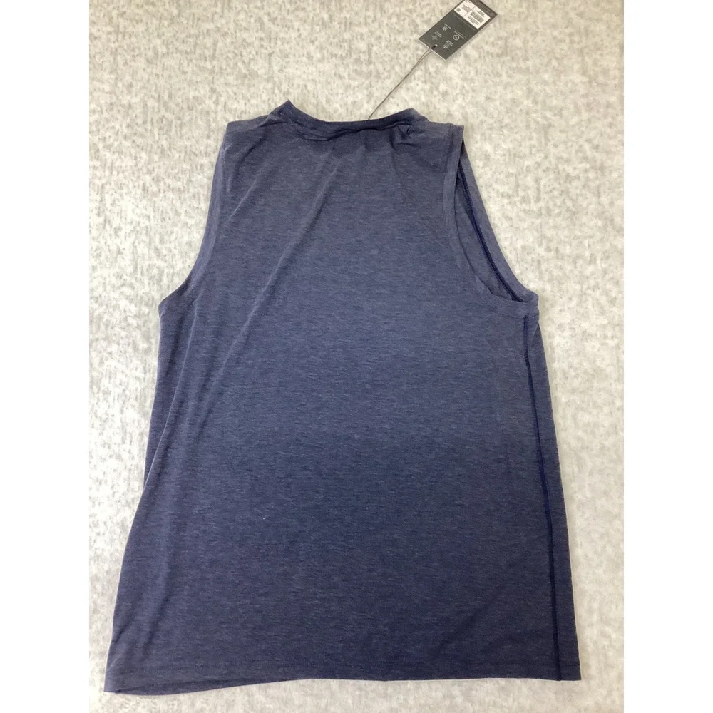 VRST Mens Icon Tank Heather Darker Ardosia Slate Hthr S24-HT-TRN1 Small NWT